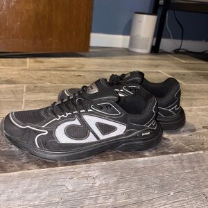 Dior Men's Black and Gray Sneakers